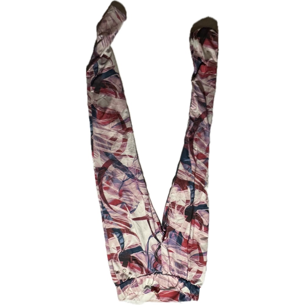 Apple Bottoms Womens Pink Abstract Swirl Print Leggings High Waisted Size S/P